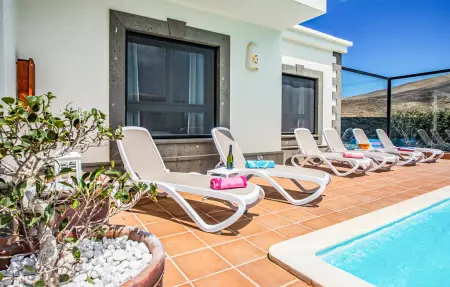 Vistas al Mar, Maison 8 personnes à Playa Blanca - Photo 12