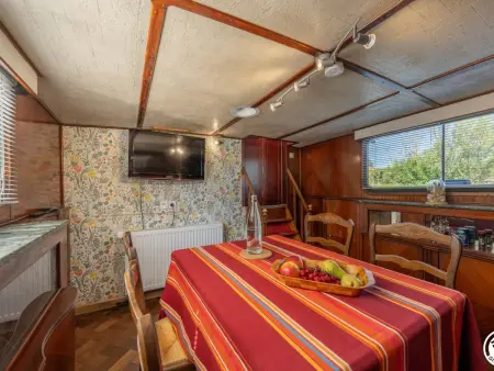 Péniche avec terrasse sur l'eau - 4 pers., Gite 4 personnes à Thourotte - Photo 3