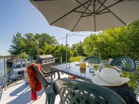 Péniche avec terrasse sur l'eau - 4 pers., Gite 4 personnes à Thourotte - Photo 9