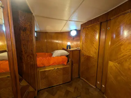 Péniche avec terrasse sur l'eau - 4 pers., Gite 4 personnes à Thourotte - Photo 16