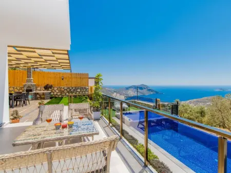 Villa Bajon mit Infinitypool und Meerblick, Maison 4 personnes à Kalkan - Photo 4