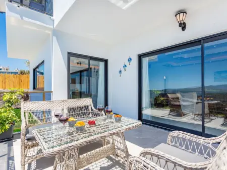 Villa Bajon mit Infinitypool und Meerblick, Maison 4 personnes à Kalkan - Photo 9