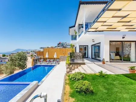 Villa Bajon mit Infinitypool und Meerblick, Maison 4 personnes à Kalkan - Photo 11