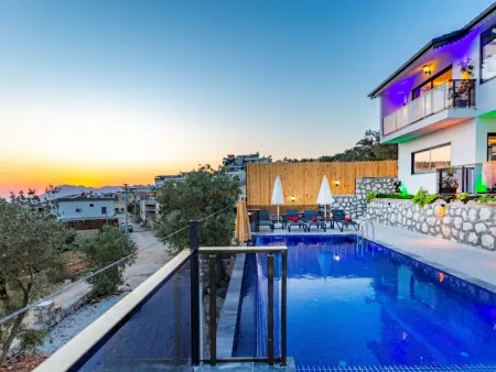 Villa Bajon mit Infinitypool und Meerblick, Maison 4 personnes à Kalkan - Photo 24