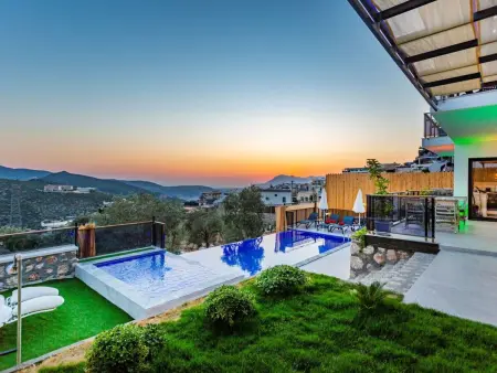 Villa Bajon mit Infinitypool und Meerblick, Maison 4 personnes à Kalkan - Photo 25