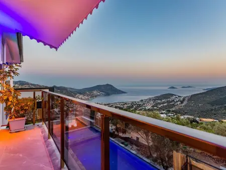 Villa Bajon mit Infinitypool und Meerblick, Maison 4 personnes à Kalkan - Photo 27