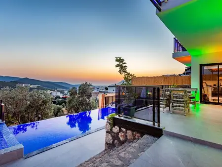 Villa Bajon mit Infinitypool und Meerblick, Maison 4 personnes à Kalkan - Photo 31