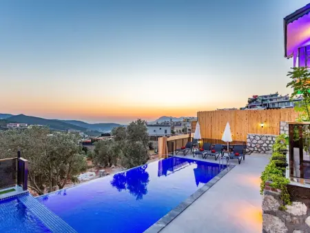 Villa Bajon mit Infinitypool und Meerblick, Maison 4 personnes à Kalkan - Photo 32