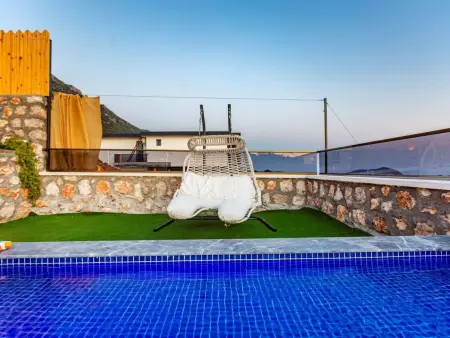 Villa Bajon mit Infinitypool und Meerblick, Maison 4 personnes à Kalkan - Photo 33