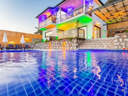 Villa Bajon mit Infinitypool und Meerblick, Maison 4 personnes à Kalkan - Photo 34