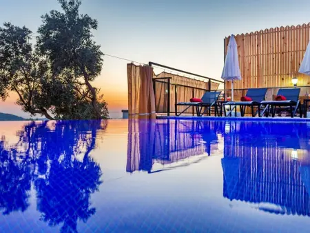 Villa Bajon mit Infinitypool und Meerblick, Maison 4 personnes à Kalkan - Photo 35