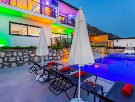 Villa Bajon mit Infinitypool und Meerblick, Maison 4 personnes à Kalkan - Photo 37