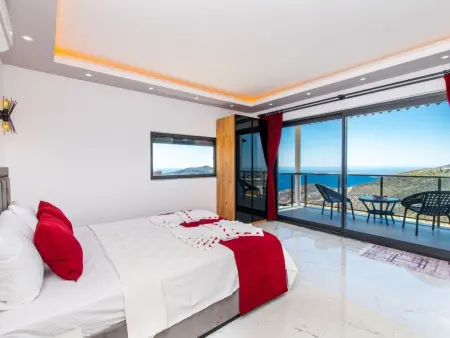 Villa Bajon mit Infinitypool und Meerblick, Maison 4 personnes à Kalkan - Photo 38