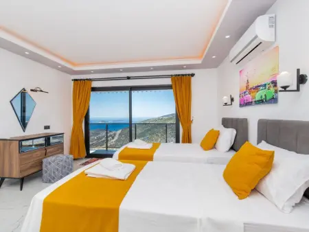 Villa Bajon mit Infinitypool und Meerblick, Maison 4 personnes à Kalkan - Photo 43