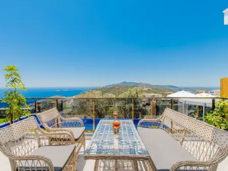 Villa Bajon mit Infinitypool und Meerblick, Maison 4 personnes à Kalkan - Photo 46