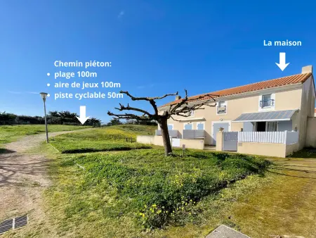 Maisonnette cosy proche plage, animaux OK - 5 pers. - Photo 2