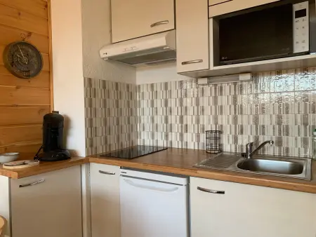 Studio lumineux, vue montagne - 4 pers., Appartement 4 personnes à Pra Loup - Photo 2