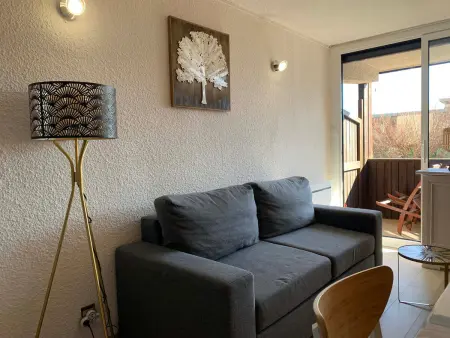 Studio lumineux, vue montagne - 4 pers., Appartement 4 personnes à Pra Loup - Photo 6