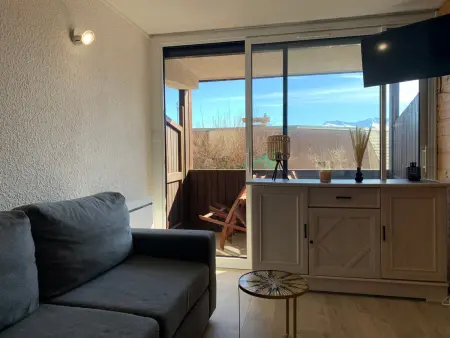 Studio lumineux, vue montagne - 4 pers., Appartement 4 personnes à Pra Loup - Photo 8