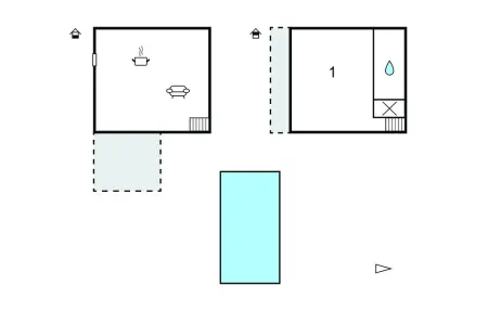 Maison avec piscine, Maison 2 personnes à Salavas - Photo 13