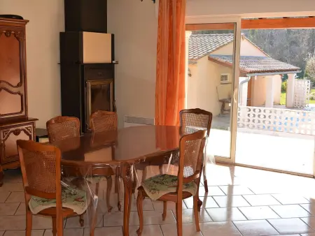 Villa climatisée avec piscine, animaux admis, Maison 6 personnes à Vagnas - Photo 3