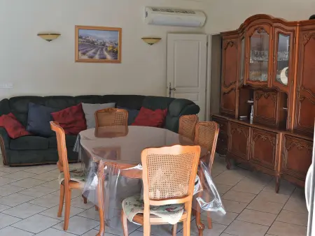 Villa climatisée avec piscine, animaux admis, Maison 6 personnes à Vagnas - Photo 12