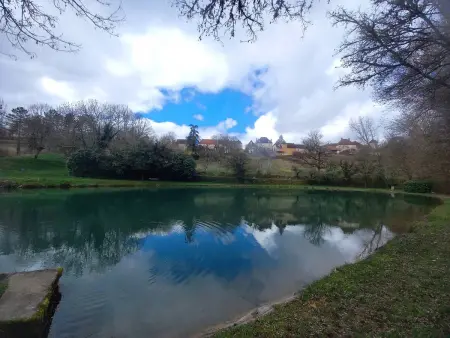 Maison en bastide, animaux admis - 5 pers., Maison 4 personnes à Montfaucon - Photo 31
