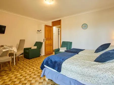 Studio cosy Rez de Chaussée 2 Pers, Animaux admis, Parking, Wifi gratuit - Photo 8