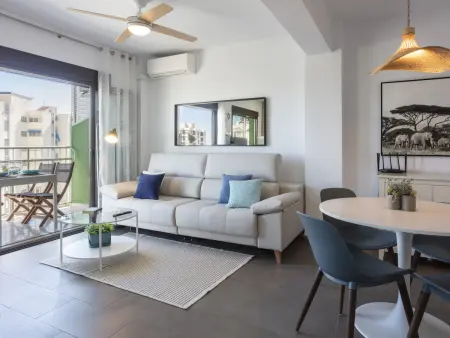 Appartement avec vue mer et montagne - 4 pers., Appartement 4 personnes à Gandía - Photo 3