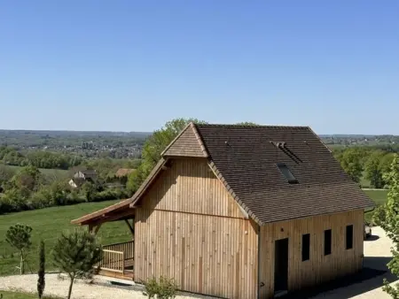 Maison moderne avec vue panoramique - 6 pers., Gite 6 personnes à Preyssac d'Excideuil - Photo 14