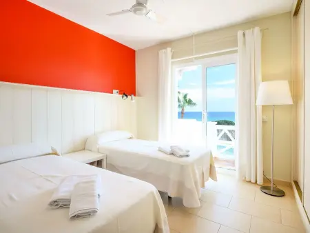 Wohnung mit gemeinsamem Pool und Meerblick, Appartement 4 personnes à Es Migjorn Gran - Photo 32