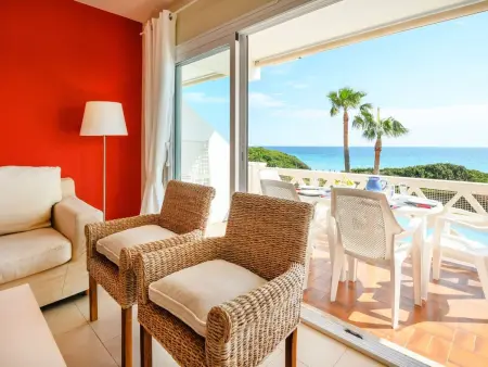 Wohnung mit gemeinsamem Pool und Meerblick, Appartement 4 personnes à Es Migjorn Gran - Photo 34
