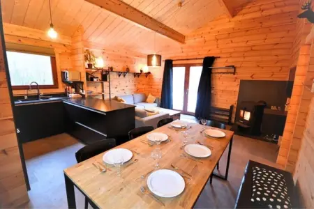MANDOLINE, Chalet ardennais avec balcon et sauna - Photo 3