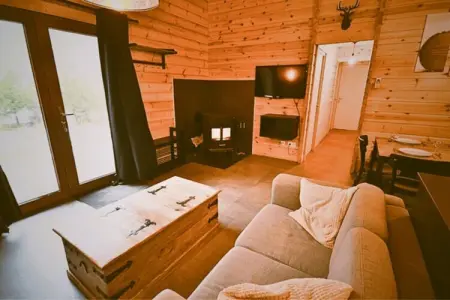 MANDOLINE, Chalet ardennais avec balcon et sauna - Photo 6