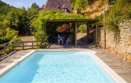Charmante maison avec piscine, Maison 6 personnes à Castelnaud la Chapelle - Photo 8