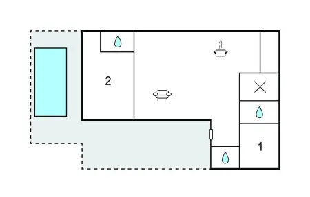 Villa spacieuse avec piscine, Maison 4 personnes à Prunelli Di Fumorbo - Photo 27