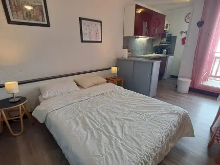 Studio avec animaux admis - 3 pers., Appartement 3 personnes à Les Deux Alpes - Photo 6