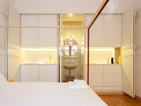 Studio Élegant Art Nouveau à Faro avec Wifi, Appartement 2 personnes à Faro - Photo 1