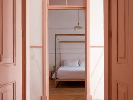 Studio Élegant Art Nouveau à Faro avec Wifi, Appartement 2 personnes à Faro - Photo 7