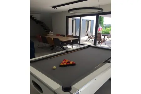 Belle maison avec piscine à débordement chauffée, Magnifique maison pour 6 personnes à Barjac - Photo 35