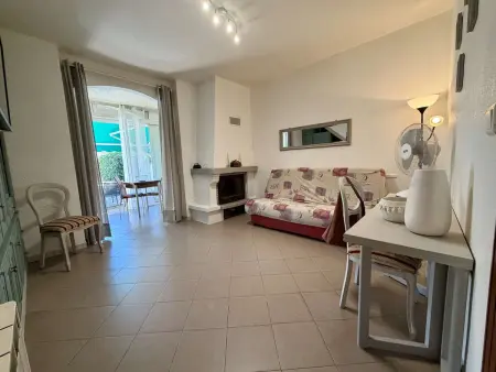 Duplex climatisé, plage à pied - 5 pers., Appartement 5 personnes à Borgo - Photo 1