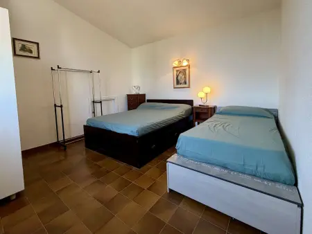 Duplex climatisé, plage à pied - 5 pers., Appartement 5 personnes à Borgo - Photo 10
