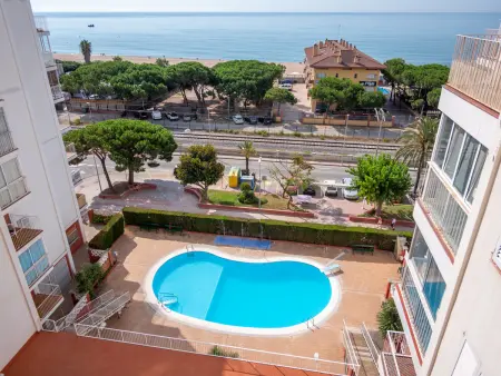 Appartement vue mer, animaux admis - 5 pers., Appartement 3 personnes à Malgrat de Mar - Photo 2