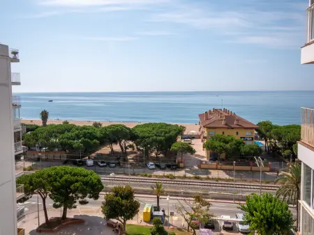Appartement vue mer, animaux admis - 5 pers., Appartement 3 personnes à Malgrat de Mar - Photo 15
