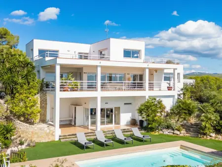 Villa vue mer, piscine privée - 12 pers., Villa 10 personnes à Sitges - Photo 6