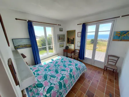 Maison familiale, accès direct plage - 9 pers., Maison 9 personnes à Batz sur Mer - Photo 8