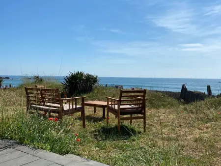 Maison familiale, accès direct plage - 9 pers., Maison 9 personnes à Batz sur Mer - Photo 23