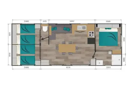 L'Ecureuil, Mobil-home Keiheuvel (6p) - Photo 9
