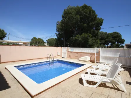 Villa avec piscine, clim et WiFi - 8 pers., Villa 8 personnes à Miami Platja - Photo 29
