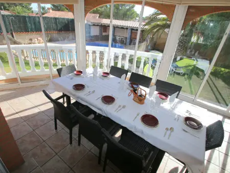 Villa avec piscine et clim - 12 pers., Villa 12 personnes à Miami Platja - Photo 20